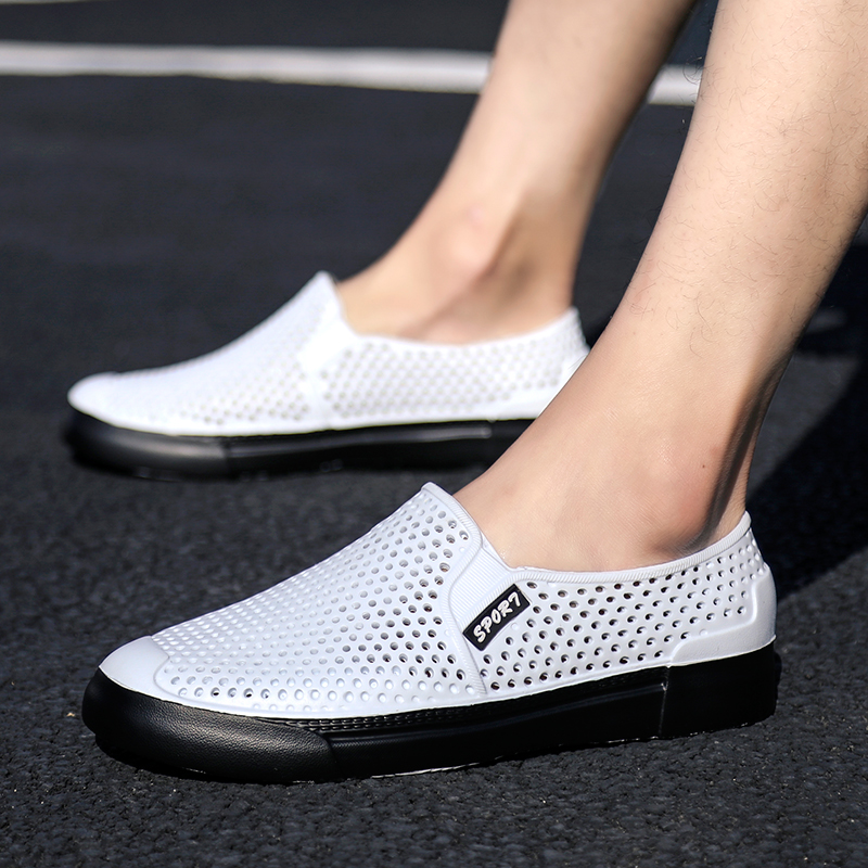 รองเท้าผ้าถักทำมือสไตล์วินเทจเ - Men Shoes Office บทวิจารณ์และราคา