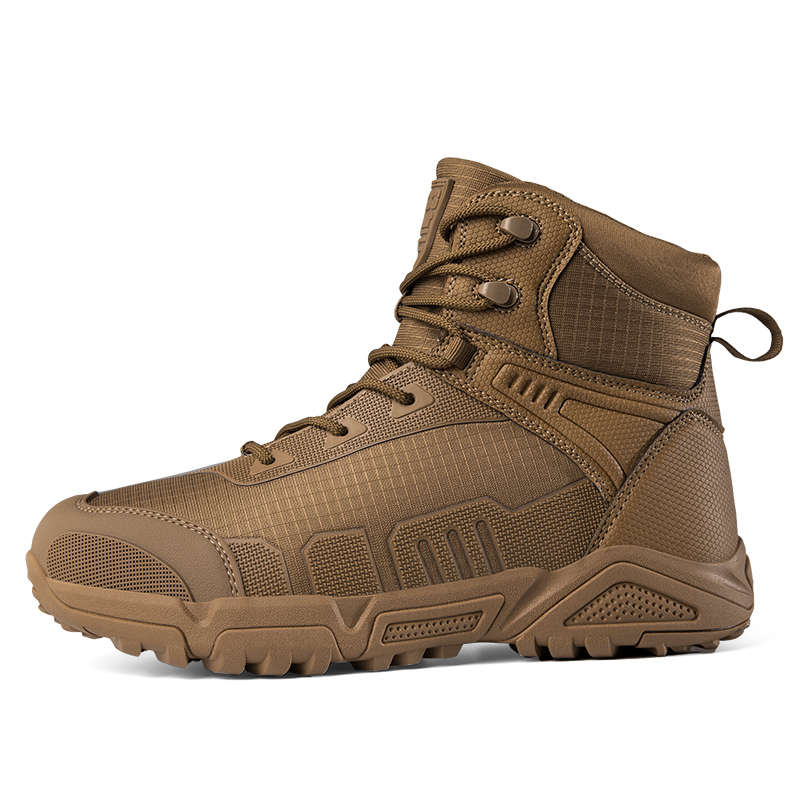 รองเท้าบูทผู้ชายแบบยุทธวิธี รอ - Men Shoes Office บทวิจารณ์และราคา