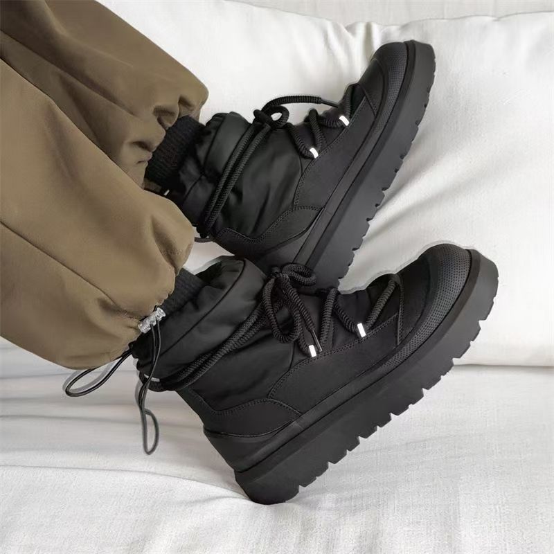 รองเท้าบูทหิมะผู้ชายแบบใหม่ ดี - Men Shoes Office บทวิจารณ์และราคา