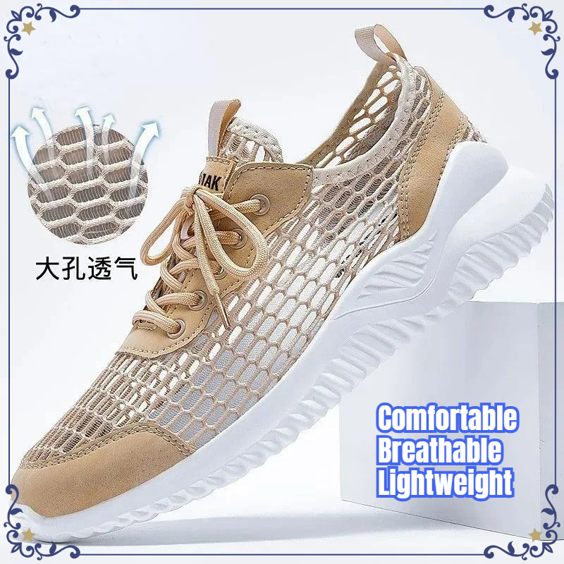 ฤดูร้อนใหม่ผู้ชายรองเท้าตาข่าย - Men'S Shoes Brogues บทวิจารณ์และราคา