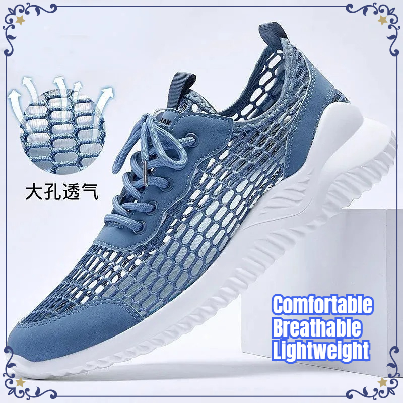 ฤดูร้อนใหม่ผู้ชายรองเท้าตาข่าย - Men'S Shoes Brogues บทวิจารณ์และราคา