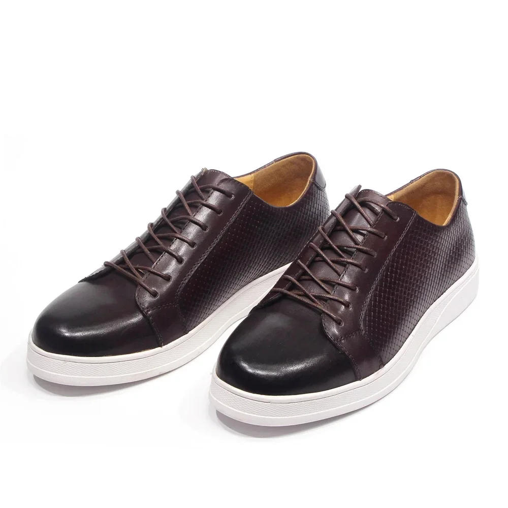 ผู้ชายยุโรปสไตล์ของแท้รองเท้าห - Men'S Shoes Navy Blue บทวิจารณ์และราคา