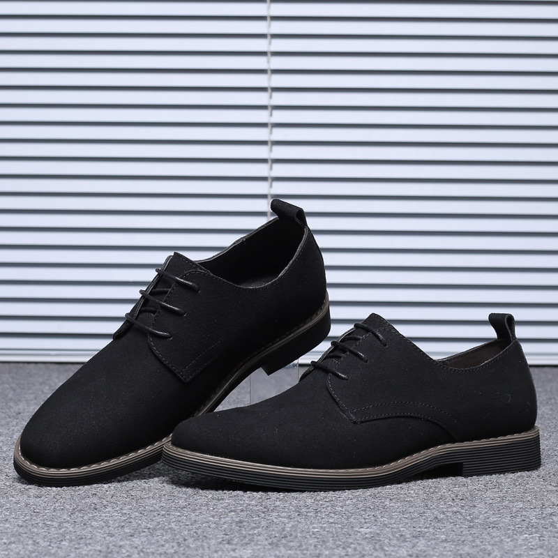 รองเท้าหนังกลับสีน้ำเงินกรมท่า - Men'S Shoes Navy Blue บทวิจารณ์และราคา