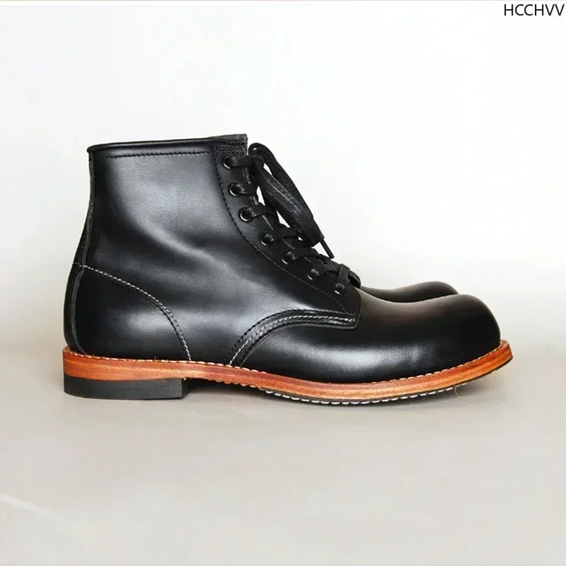 Vintage Men Goodyear-Welted ขอ - Men Shoes For Wedding บทวิจารณ์และราคา