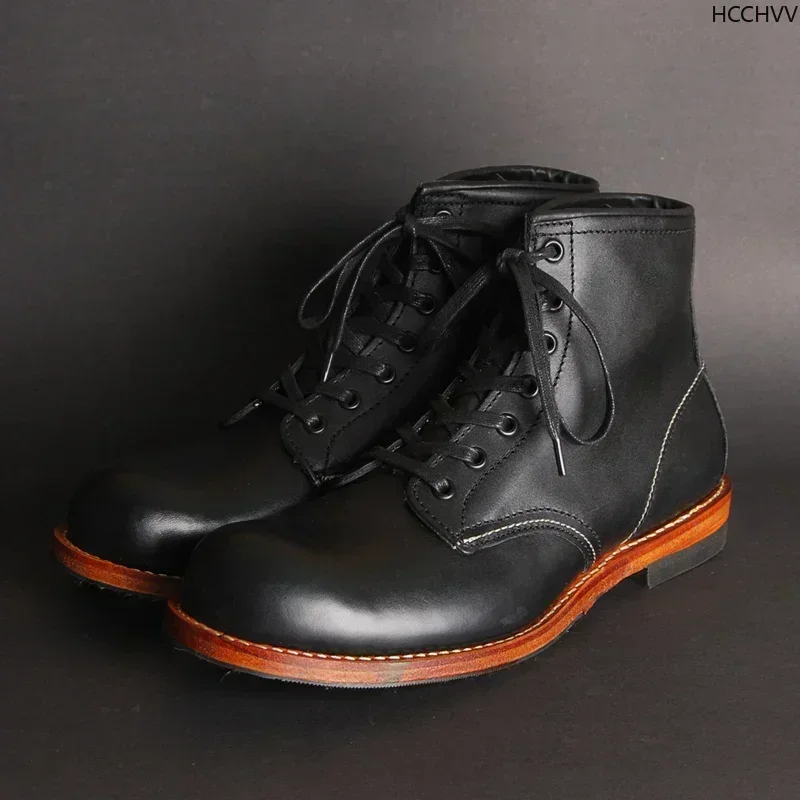 Vintage Men Goodyear-Welted ขอ - Men Shoes For Wedding บทวิจารณ์และราคา
