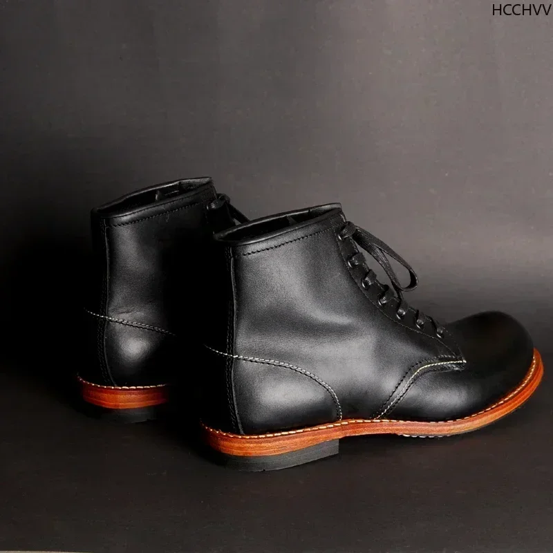 Vintage Men Goodyear-Welted ขอ - Men Shoes For Wedding บทวิจารณ์และราคา