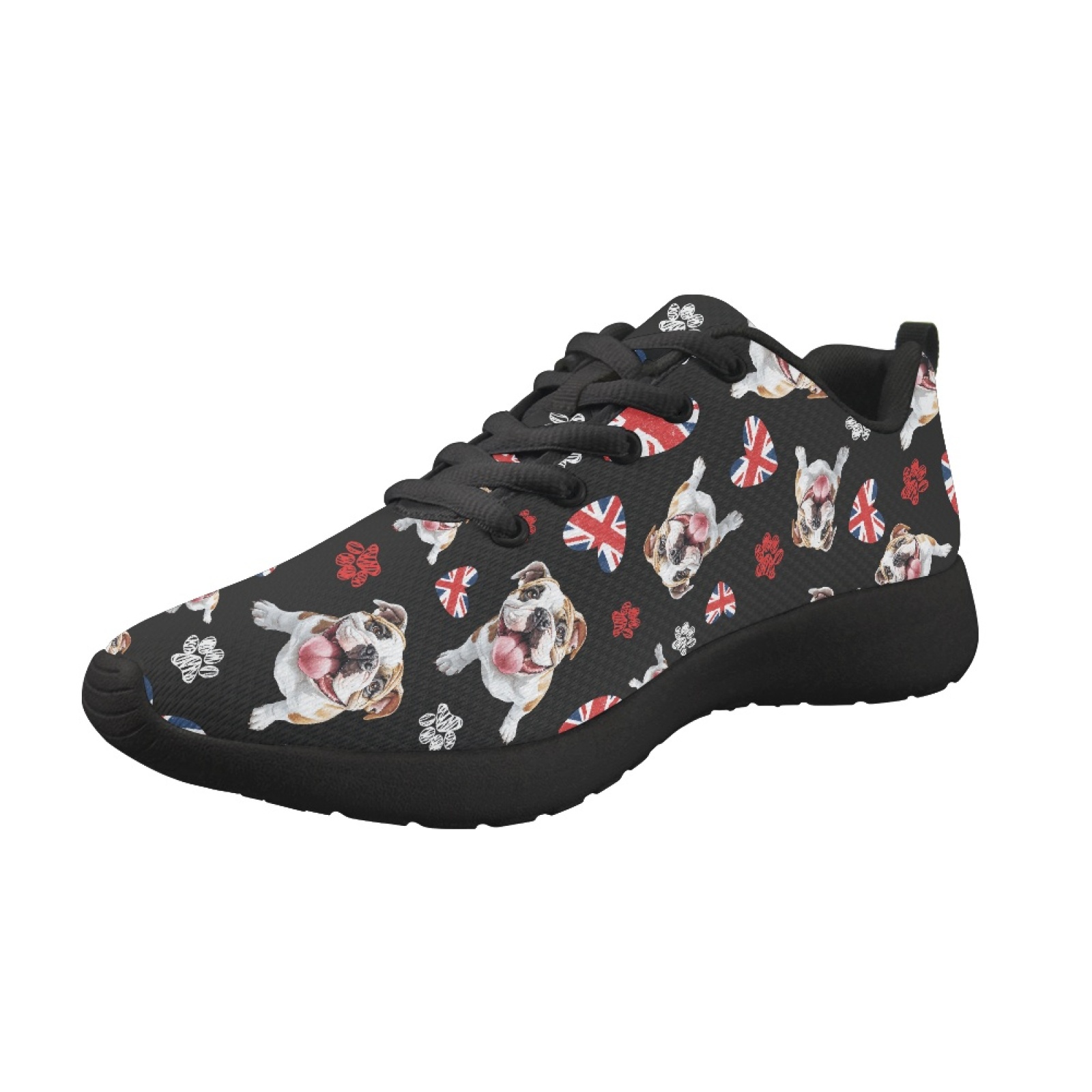 รองเท้าผ้าใบตาข่ายลายสุนัขพันธ - Men Shoes Uk บทวิจารณ์และราคา