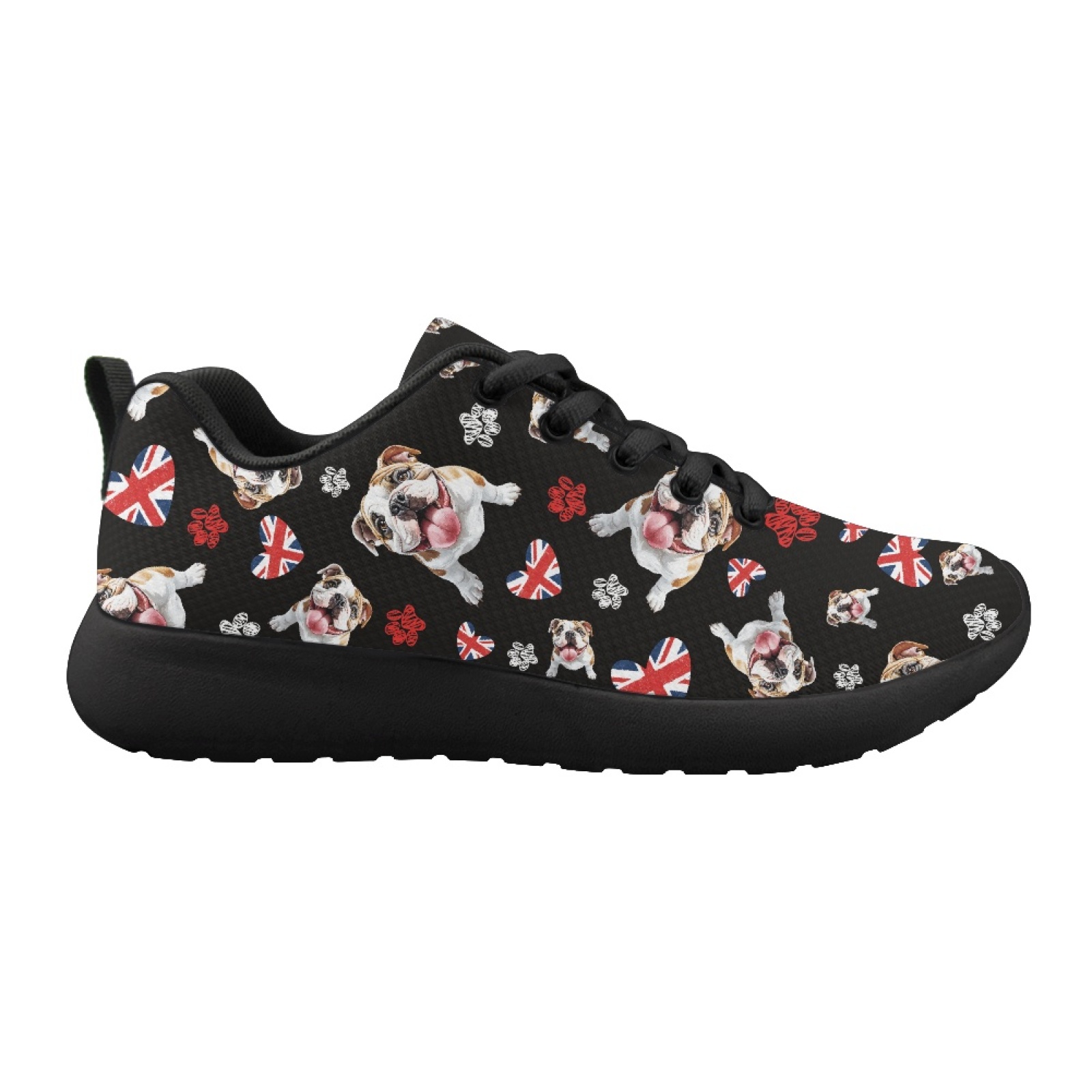 รองเท้าผ้าใบตาข่ายลายสุนัขพันธ - Men Shoes Uk บทวิจารณ์และราคา