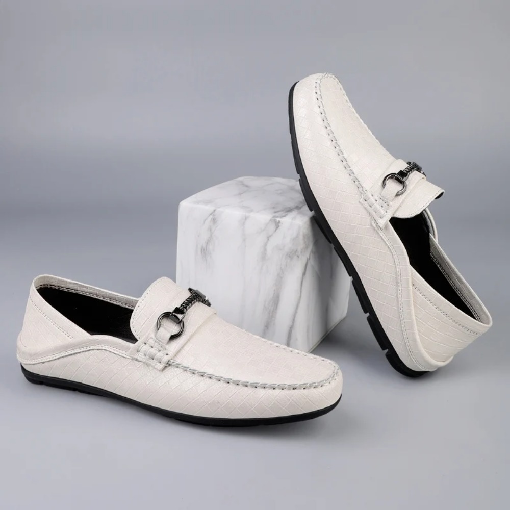 รองเท้าโลฟเฟอร์หนังแท้ผู้ชาย แ - Men Shoes For Wedding บทวิจารณ์และราคา