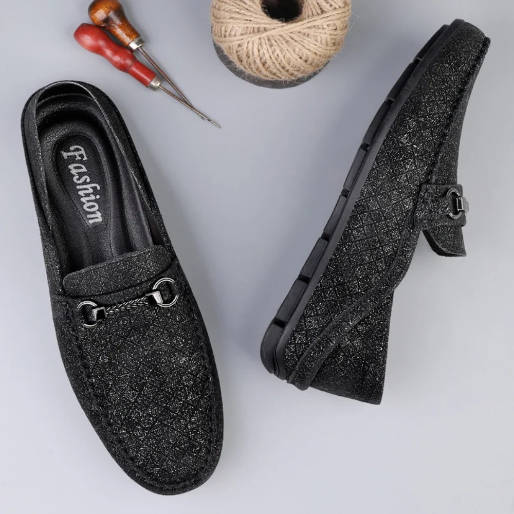 รองเท้าโลฟเฟอร์หนังแท้ผู้ชาย แ - Men Shoes For Wedding บทวิจารณ์และราคา