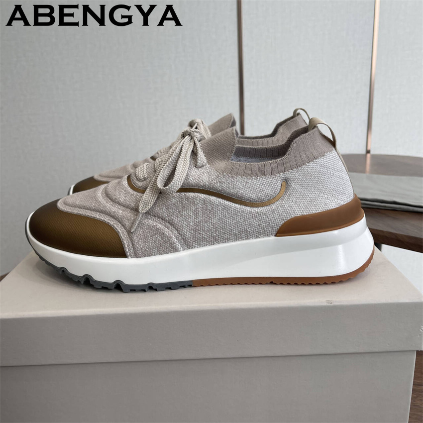 รองเท้าโลฟเฟอร์ถักหลากสีสำหรับ - Men Shoes Trainers บทวิจารณ์และราคา