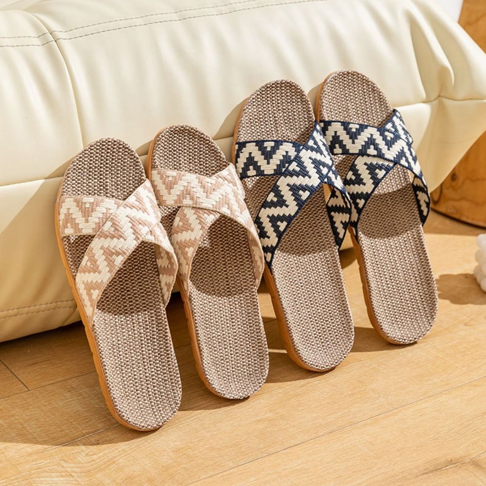 รองเท้าแตะสไตล์ชาติพันธุ์ผ้าลิ - Men'S Shoes In Style บทวิจารณ์และราคา