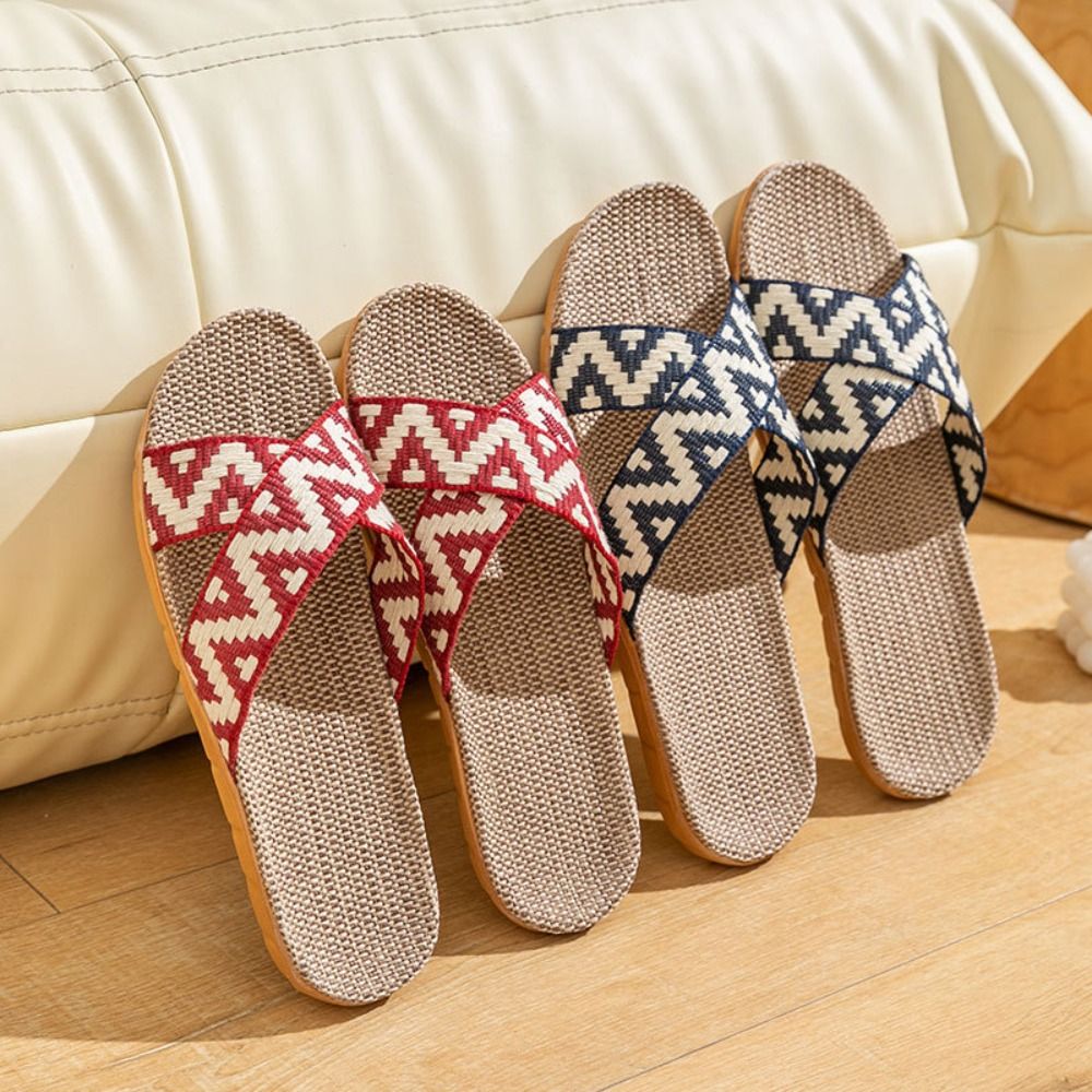 รองเท้าแตะสไตล์ชาติพันธุ์ผ้าลิ - Men'S Shoes In Style บทวิจารณ์และราคา